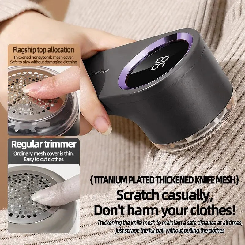 Portable USB Lint Trimmer