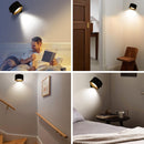 LED Wall Light – Rechargeable 360° Magnetic Sconce with Remote & 3-Color Dimming